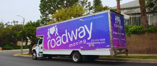 Movers IL - Roadway Moving's truck in Illinois